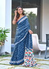 Tew Soft Pure Cotton Printed Fancy Saree Wholesalers In Delhi